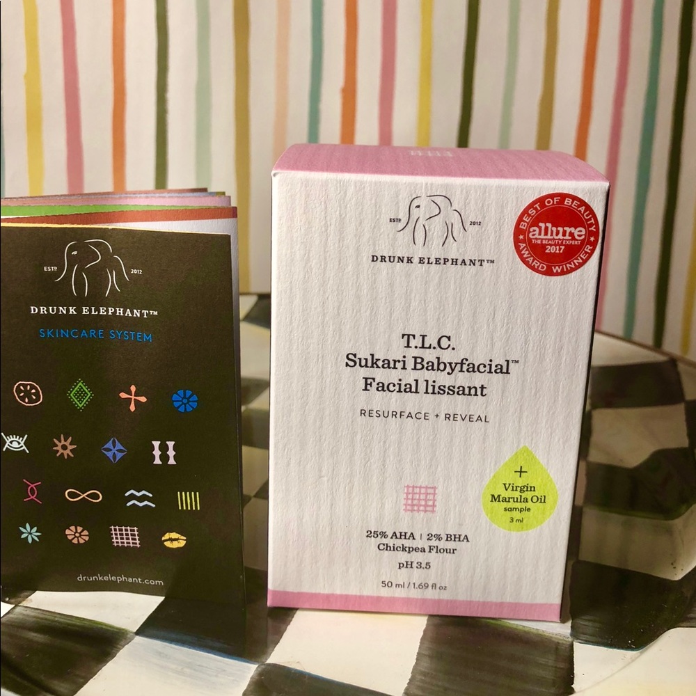 Drunk Elephant TLC Sukari Babyfacial Lrg Size NWOT
